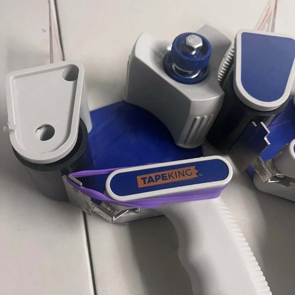 Tape King 2 Inch Professional Tape Dispenser Gun Ergonomic Pistol Grip 2 Pack